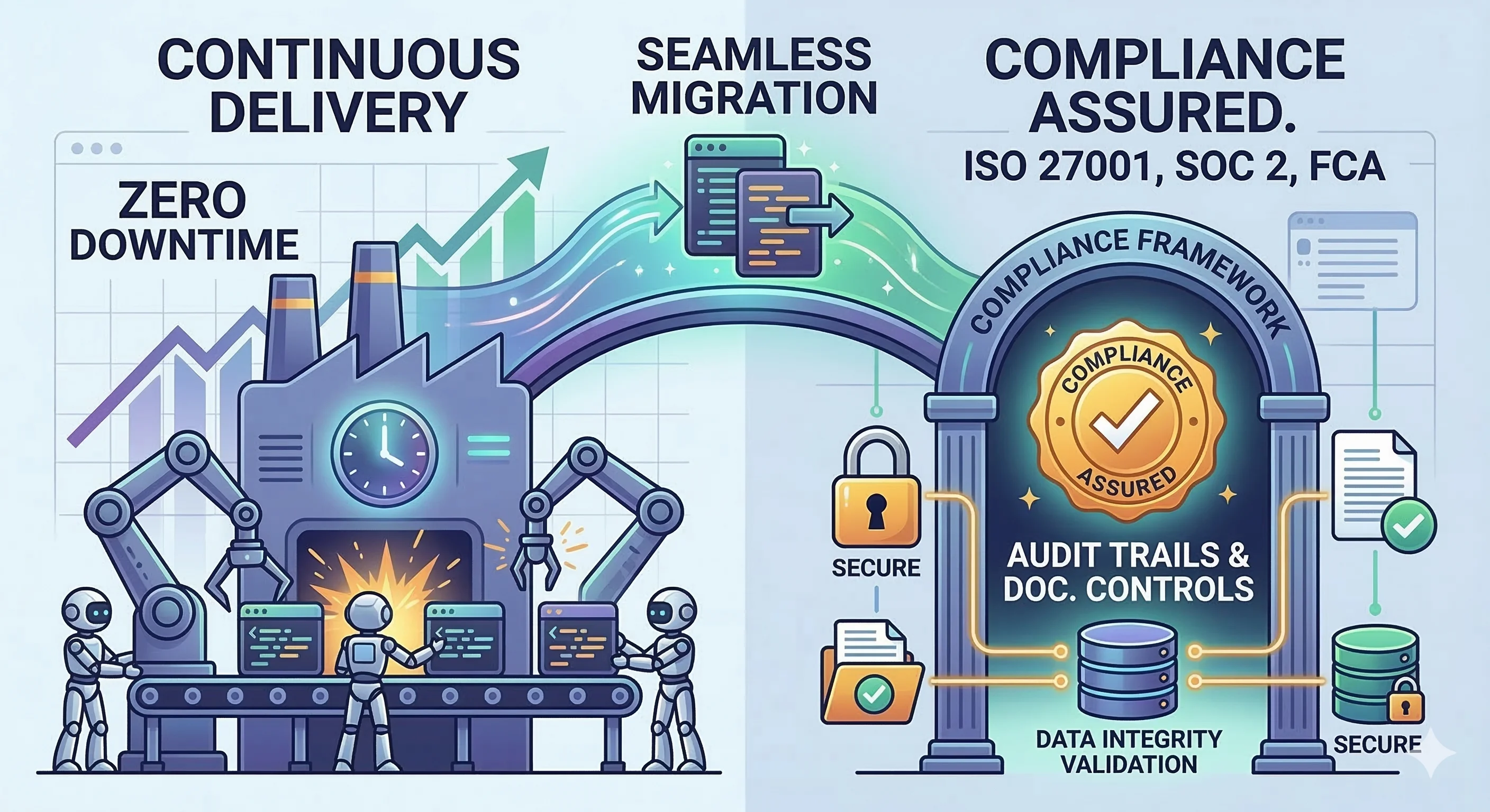 Secure CI/CD pipeline for ISO 27001